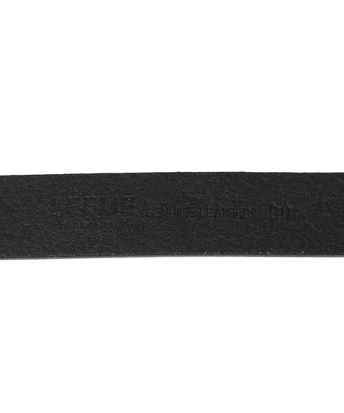 LEFIJE（レフィエ）の「LEFIJE: ラウンド ビッグ バックル ベルト（ベルト・レディース・ブラック・ONE SIZE）」の4枚目の写真
