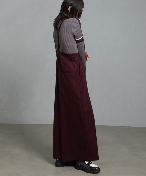 MARECHAL TERRE(マルシャルテル)の「サスペンダーパンツ(その他パンツ・レディース・グレー/ワインレッド/カーキ/ブラック・MEDIUM)」の5枚目の写真