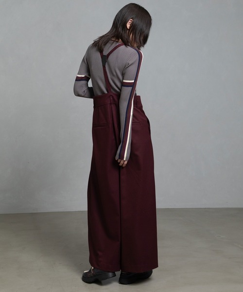 MARECHAL TERRE(マルシャルテル)の「サスペンダーパンツ(その他パンツ・レディース・グレー/ワインレッド/カーキ/ブラック・MEDIUM)」の6枚目の写真