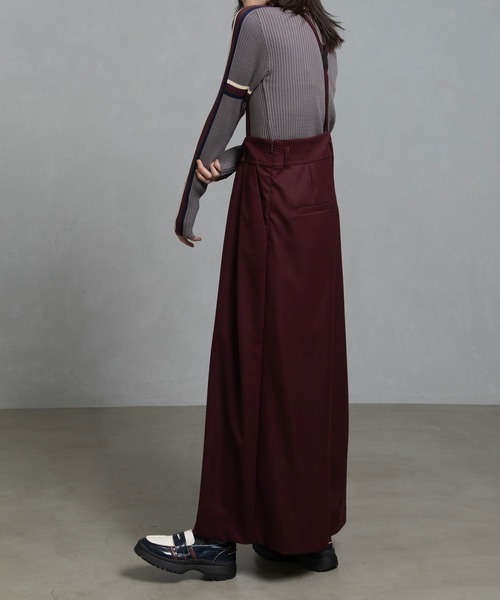 MARECHAL TERRE(マルシャルテル)の「サスペンダーパンツ(その他パンツ・レディース・グレー/ワインレッド/カーキ/ブラック・MEDIUM)」の7枚目の写真