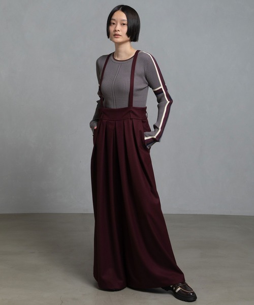 MARECHAL TERRE(マルシャルテル)の「サスペンダーパンツ(その他パンツ・レディース・グレー/ワインレッド/カーキ/ブラック・MEDIUM)」の9枚目の写真