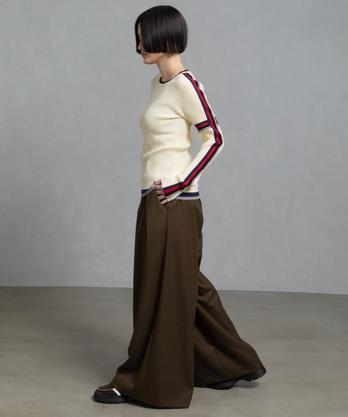 MARECHAL TERRE(マルシャルテル)の「サスペンダーパンツ(その他パンツ・レディース・グレー/ワインレッド/カーキ/ブラック・MEDIUM)」の20枚目の写真