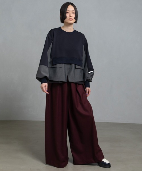 MARECHAL TERRE(マルシャルテル)の「サスペンダーパンツ(その他パンツ・レディース・グレー/ワインレッド/カーキ/ブラック・MEDIUM)」の11枚目の写真