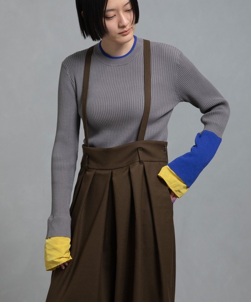 MARECHAL TERRE(マルシャルテル)の「サスペンダーパンツ(その他パンツ・レディース・グレー/ワインレッド/カーキ/ブラック・MEDIUM)」の22枚目の写真