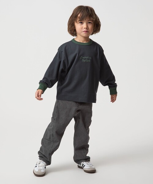 セール】デニム カーゴパンツ / キッズ 100㎝-160㎝（デニムパンツ