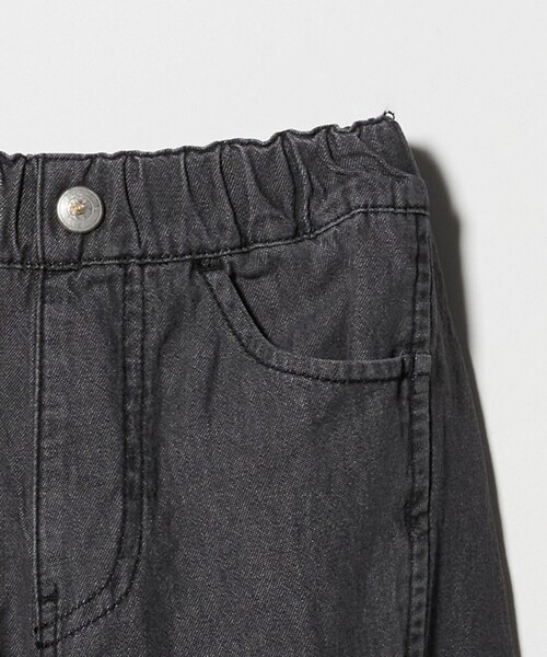 green label relaxing（グリーンレーベルリラクシング）の「デニム カーゴパンツ / キッズ  100㎝-160㎝（デニムパンツ・キッズ・コバルトブルー/ブラック・130cm/100cm/140cm/150cm/160cm/120cm/110cm）」の6枚目の写真