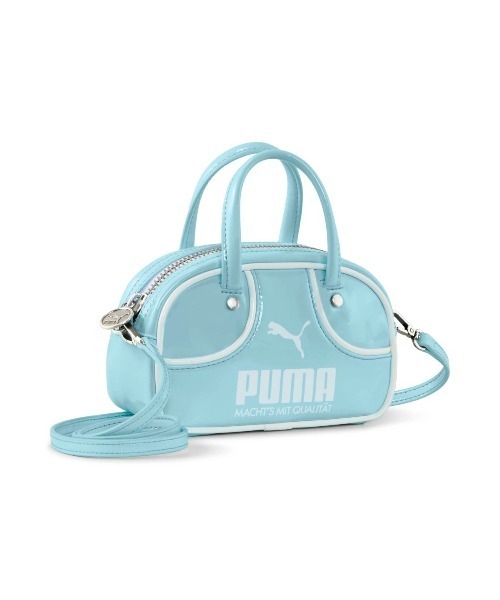 PUMA（プーマ）の「PUMA 1976 MICRO GRIP BAG（プーマ 1976 マイクロ グリップバッグ）（ハンドバッグ・レディース・ブラック系/イエロー系/ブルー系/ピンク系/レッド系・ONE SIZE）」の2枚目の写真