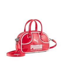 PUMA プーマ レトロ ボストンバッグ 旅行カバン トートバッグ 赤レッド PUMA プーマ ミニボストン ミニバッグ ボストンバッグ レトロ