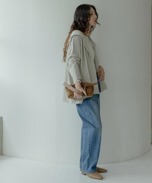 URBAN RESEARCH Sonny Label（アーバンリサーチサニーレーベル）の「裏毛フーディーカーディガン（カーディガン/ボレロ・レディース・ブラック/グレー/ベージュ系その他・FREE）」の8枚目の写真