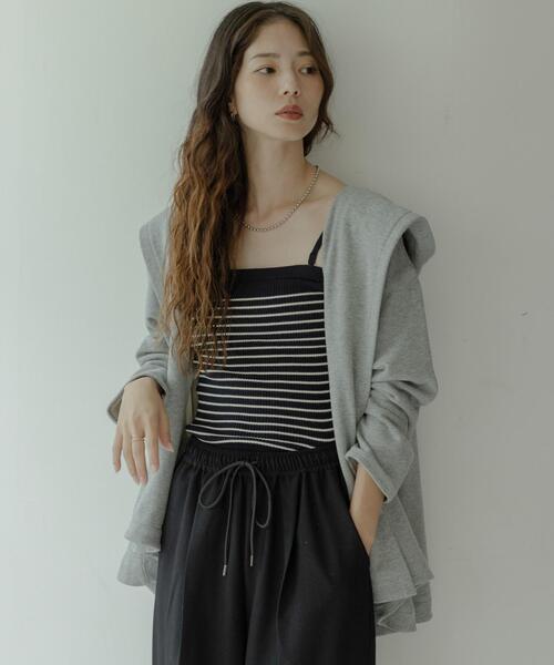 セール】裏毛フーディーカーディガン（カーディガン/ボレロ）｜URBAN