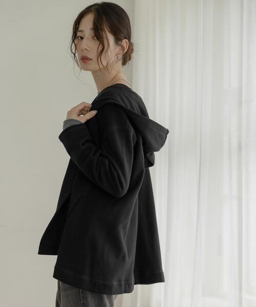 セール】裏毛フーディーカーディガン（カーディガン/ボレロ）｜URBAN