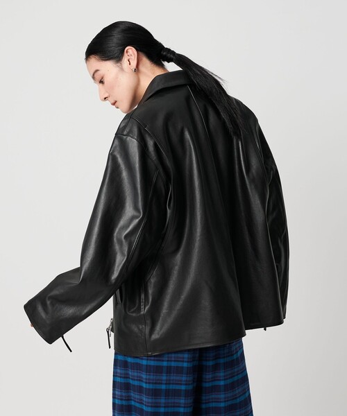 シープレザー フロントジップ ジャケット（その他アウター