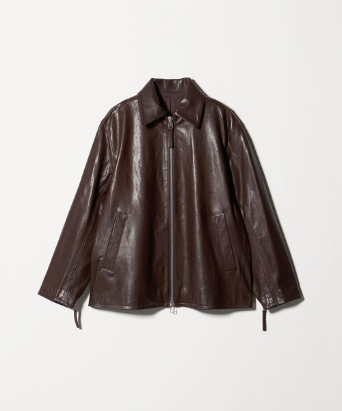 セール】シープレザー フロントジップ ジャケット（その他アウター