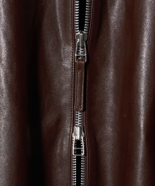 セール】シープレザー フロントジップ ジャケット（その他アウター