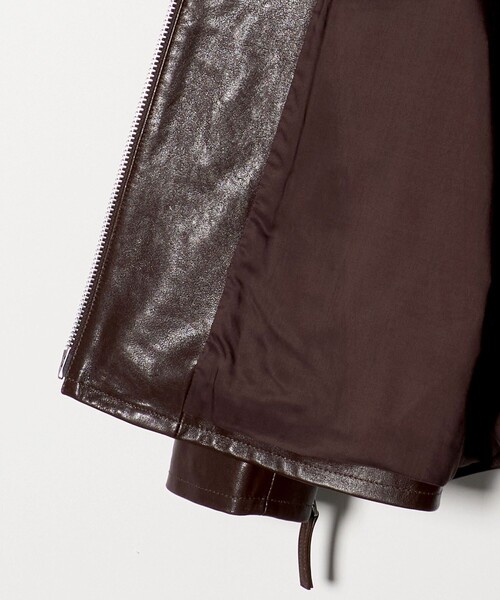 シープレザー フロントジップ ジャケット（その他アウター