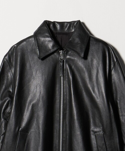 BEAUTY&YOUTH UNITED ARROWS　シープレザージャケット シープレザー フロントジップ ジャケット（その他アウター