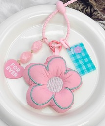 HOOK（フック）の「ポップフラワー キーチャーム（キーホルダー）」