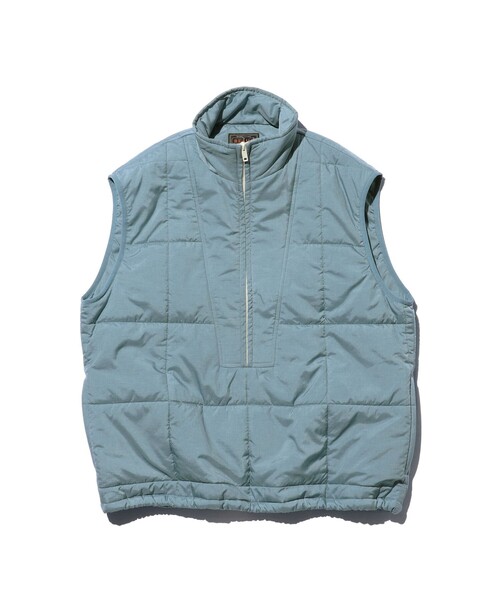 BEAMS PLUS（ビームスプラス）の「パフィー ベスト（ダウンベスト・メンズ・ベージュ/サックスブルー・XL/L/M/S）」の14枚目の写真