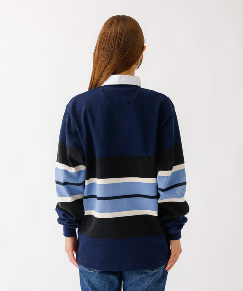 Barbarian(バーバリアン)の「【BARBARRIAN / バーバリアン】12ozHEAVY WEIGHT/ポロシャツ/ラガーシャツ/ユニセックス【WEB限定】(ポロシャツ・メンズ・ブルー系その他/ネイビー/ブラウン/ピンク・S/M/L/XL)」の15枚目の写真