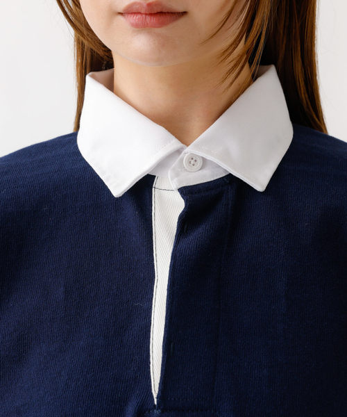 Barbarian(バーバリアン)の「【BARBARRIAN / バーバリアン】12ozHEAVY WEIGHT/ポロシャツ/ラガーシャツ/ユニセックス【WEB限定】(ポロシャツ・メンズ・ブルー系その他/ネイビー/ブラウン/ピンク・S/M/L/XL)」の16枚目の写真