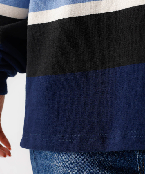 Barbarian(バーバリアン)の「【BARBARRIAN / バーバリアン】12ozHEAVY WEIGHT/ポロシャツ/ラガーシャツ/ユニセックス【WEB限定】(ポロシャツ・メンズ・ブルー系その他/ネイビー/ブラウン/ピンク・S/M/L/XL)」の20枚目の写真