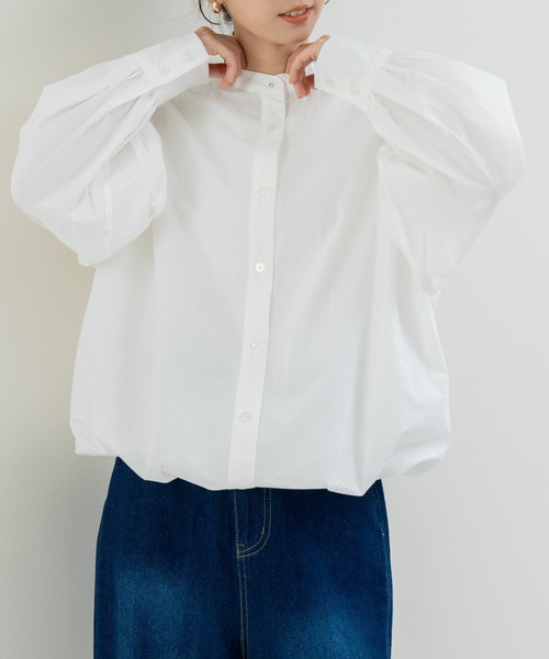 美品✨エンフォルド　ダブルクロスSHレイヤーチュニック　シャツ　ブラウス 美品✨エンフォルド ダブルクロスSHレイヤーチュニック シャツ