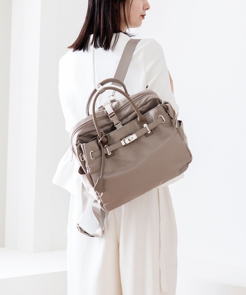 ナイロン4wayバッグ A4 PC収納 キャリーオンバッグ（ビジネスバッグ