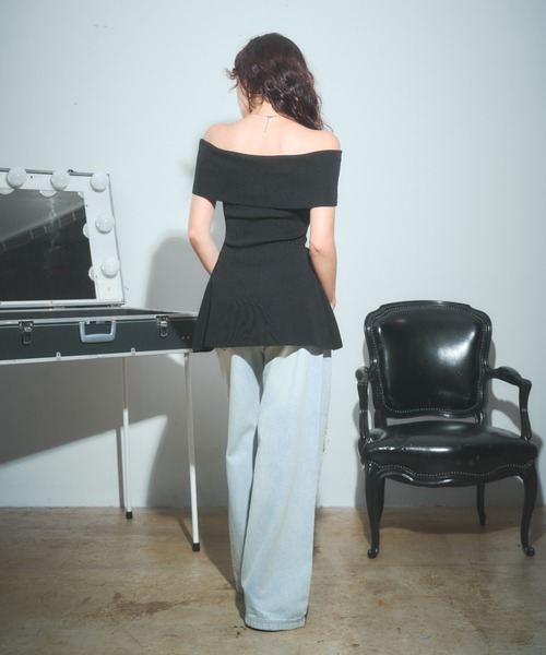 BLONDEY（ブロンディ）の「ラインストーンダメージレースデニムパンツ（デニムパンツ・レディース・ブルー・SMALL/MEDIUM）」の16枚目の写真