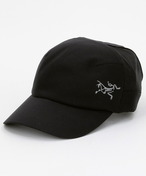 美品　間違いなく正規品　アークテリクス　カルパスキャップ　S-M ブラック　袋付 ARC'TERYX/アークテリクス Calvus Cap/カルバスキャップ（キャップ