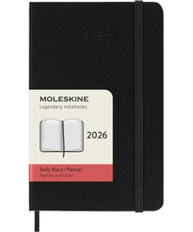 MOLESKINE(XL)2026N 1n܂ 12 fC[_CA[ |PbgTCY (9cm×c14cm) n[hJo[ ubN(蒠/)