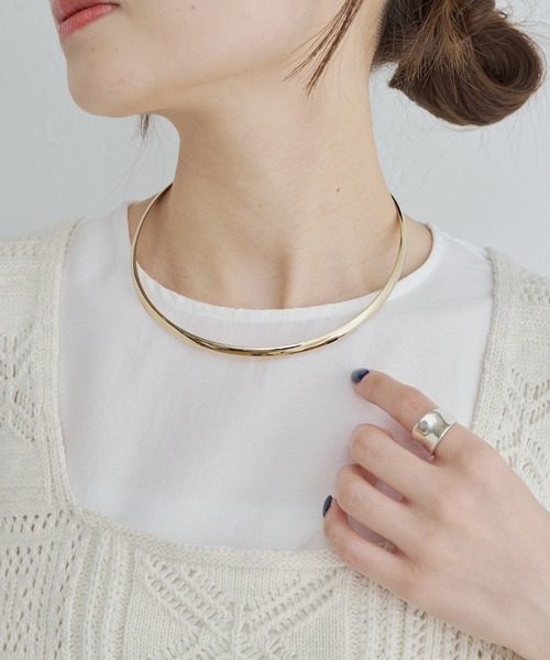 PUAL CE CIN(ピュアルセシン)の「メタルチョーカー(チョーカー・レディース・シルバー/ゴールド・FREE)」の10枚目の写真