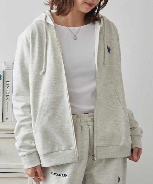 セール】【U.S. POLO ASSN.】ダブルフェイスロイヤルスウェット ダブル