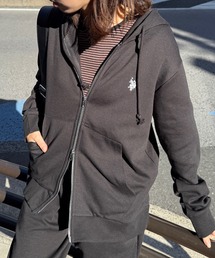 SETUP7（セットアップセブン）の「【U.S. POLO ASSN.】ダブルフェイスロイヤルスウェット ダブルジップパーカー　メンズ、ウィメンズで着れるサイズ展開！ セットアップパンツ展開あり（パーカー）」