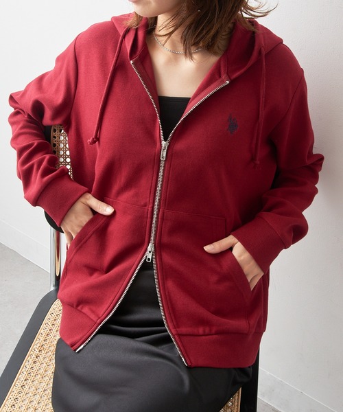 セール】【U.S. POLO ASSN.】ダブルフェイスロイヤルスウェット ダブル