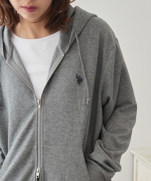 セール】【U.S. POLO ASSN.】ダブルフェイスロイヤルスウェット ダブル