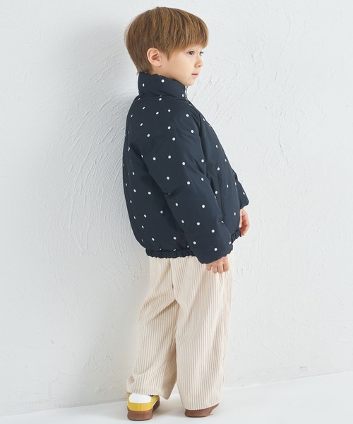 pairmanon（ペアマノン）の「【エアサーマル】ユニセックス リバーシブル 中わたジャケット（ブルゾン・キッズ・ブラック系その他2/ブラック系その他・100/110/120/130/140/150/90）」の12枚目の写真