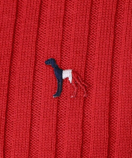 adabat（アダバット）の「【ADABAT NAVY】ワイドリブスプリットカラーニット（ニット/セーター・レディース・レッド系1/ブラック/オフホワイト・42/40/38）」の13枚目の写真