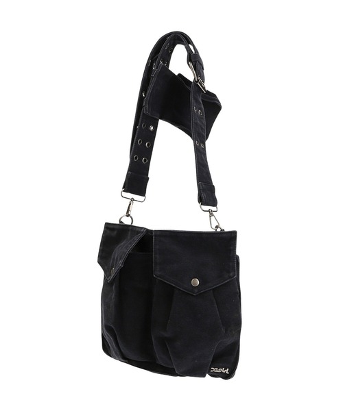 EYELET BELT 2WAY BAG（ボディバッグ/ウエストポーチ）｜X-girl