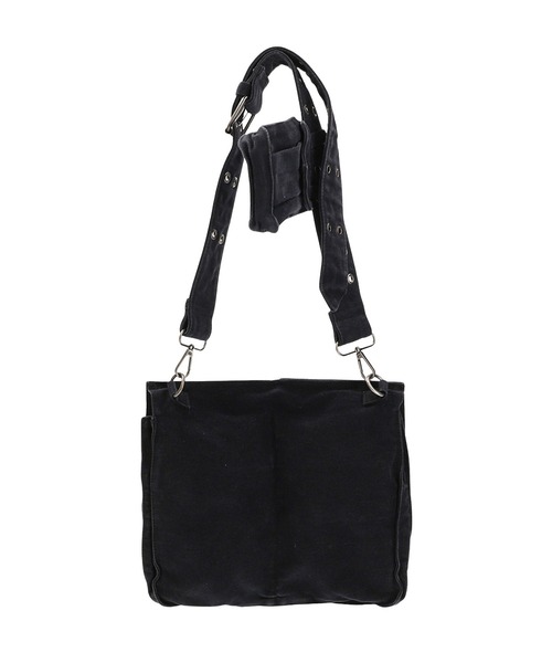 X-girl（エックスガール）の「EYELET BELT 2WAY BAG（ボディバッグ/ウエストポーチ・レディース・ブラック/ブラウン・ONE SIZE）」の11枚目の写真