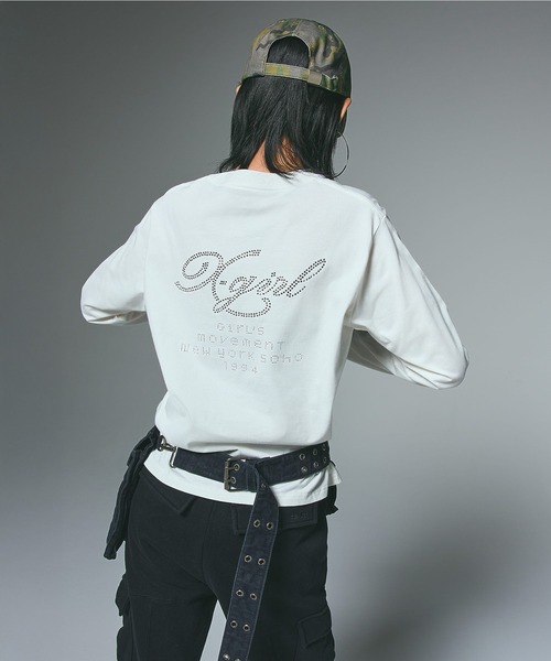 X-girl（エックスガール）の「EYELET BELT 2WAY BAG（ボディバッグ/ウエストポーチ・レディース・ブラック/ブラウン・ONE SIZE）」の17枚目の写真