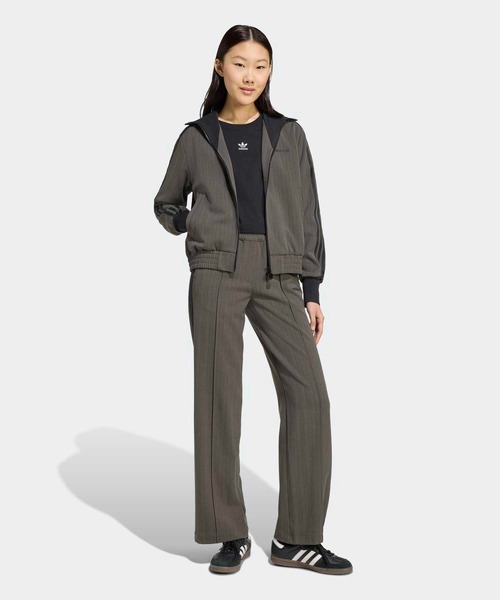 adidas(アディダス)の「テーラード トラックスーツ ジャケット / ジャージ / トラックジャケット / アディダスオリジナルス adidas Originals(その他アウター・レディース・カーキ/ブラウン・XX-LARGE/LARGE/MEDIUM/SMALL/X-LARGE/X-SMALL)」の10枚目の写真
