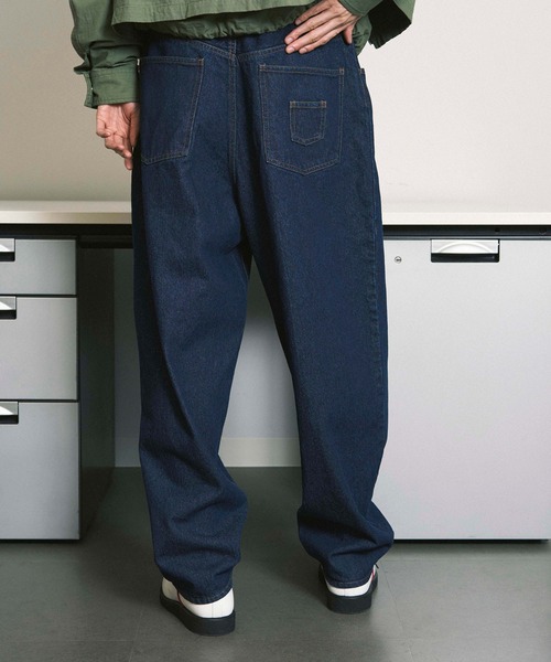 PHINGERIN（フィンガリン）の「【PHINGERIN】6 POCKET JEANS（デニムパンツ・メンズ・ネイビー/ベージュ/ブラック・MEDIUM/SMALL）」の4枚目の写真