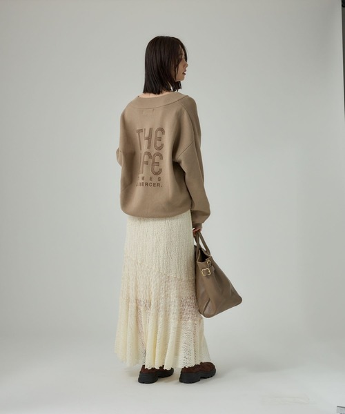 J.J. Mercer】＜別注＞ロゴVネックプルオーバー（スウェット）｜jj