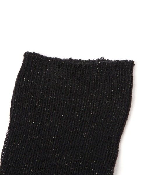 niko and...（ニコアンド）の「オリジナルラメロングルーズソックス（ソックス/靴下・レディース・ブラック/ブラウン/グレー・0）」の4枚目の写真