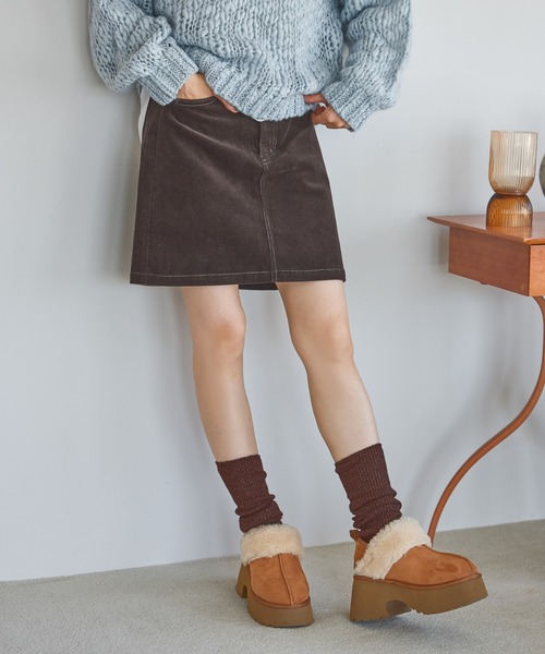 niko and...（ニコアンド）の「オリジナルラメロングルーズソックス（ソックス/靴下・レディース・ブラック/ブラウン/グレー・0）」の17枚目の写真