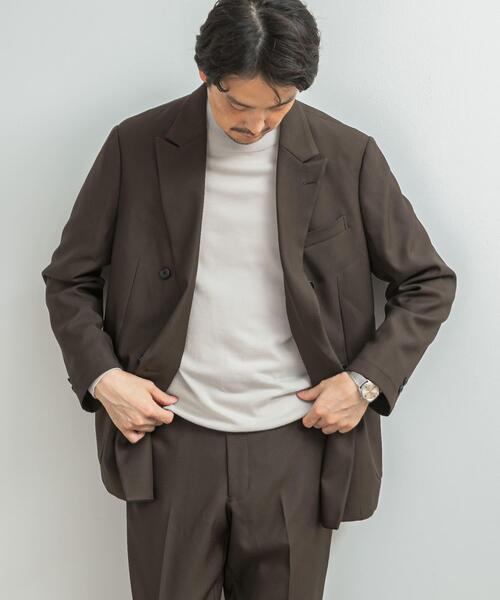 セール】LIFE STYLE TAILOR ウールライクツイルコンフォータブル W