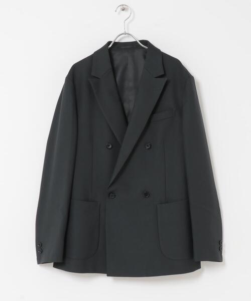 URBAN RESEARCH DOORS(アーバンリサーチドアーズ)の「LIFE STYLE TAILOR ウールライクツイルコンフォータブル Wジャケット(その他アウター・メンズ・ブラウン系その他/グレー系その他/ネイビー・MEDIUM/SMALL/X-LARGE/LARGE)」の12枚目の写真