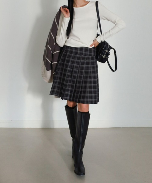 3.3 Field Trip (3.3フィールドトリップ)の「3.3 Field Trip/LIMBERロングスリーブ(Tシャツ/カットソー・レディース・ブルー/アイボリー/ブラック・FREE)」の6枚目の写真