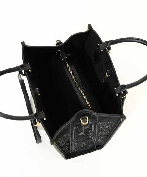 MY BEST BAG（マイベストバッグ）の「【MY BEST BAG/マイベストバッグ】 ATENA LISBONA EMBROIDERY HAND BAG M（ハンドバッグ・レディース・その他2/その他1・FREE）」の5枚目の写真