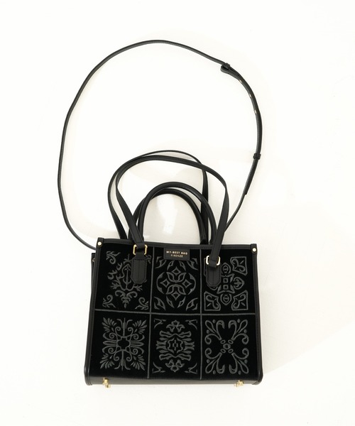MY BEST BAG（マイベストバッグ）の「【MY BEST BAG/マイベストバッグ】 ATENA LISBONA EMBROIDERY HAND BAG M（ハンドバッグ・レディース・その他2/その他1・FREE）」の14枚目の写真
